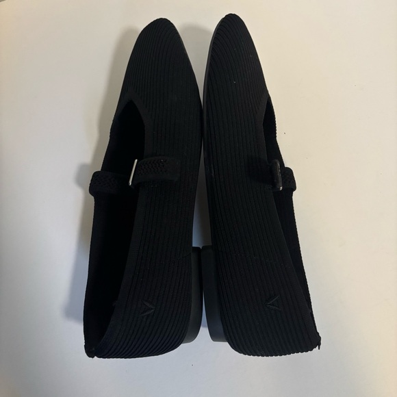 Vivaia Women’s Margot Square-Toe Mary-Jane in Black - Picture 7 of 8